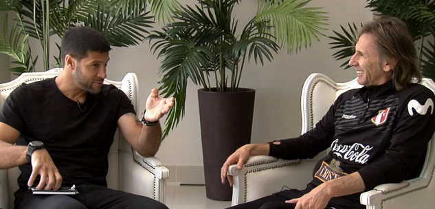 El muevo DT de Deportivo Garcilaso fue dirido por Ricardo Gareca. 